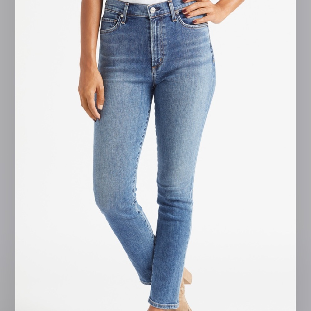 Citizens of Humanity Olivia High Rise Slim in Solo